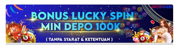 bonus lucky spin pada slot online di arizona88