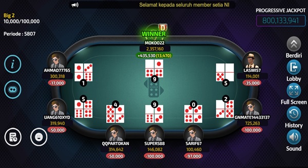 review game poker ceme keliling