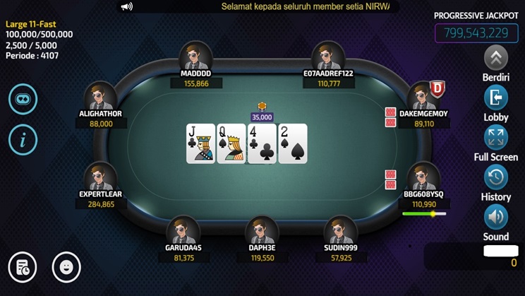 Texas idn poker online