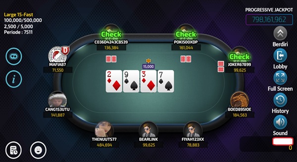 Turn pada permainan idn poker