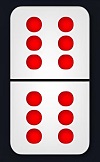 Kombinasi Kartu domino 6 titik