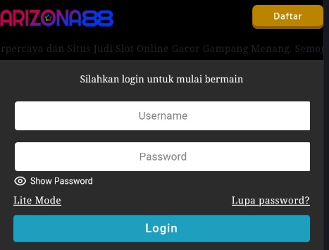 Login Via mobile