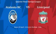 Prediksi bola Atalanta vs Liverpool pada Quarter Final Leg kedua
