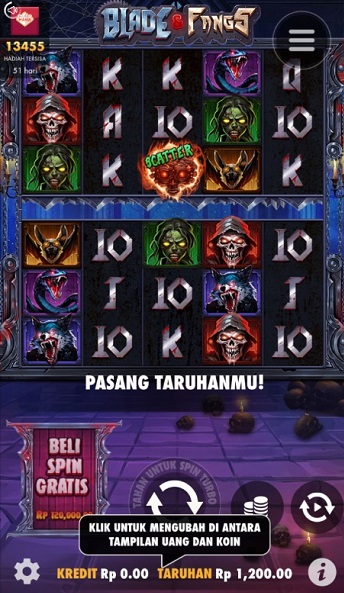 Permainan Slot Blade and Fangs