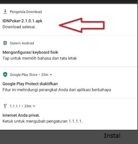 Petunjuk Menginstall Aplikasi Idn Poker Apk