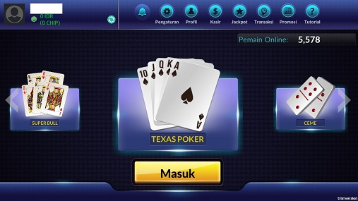 Pilihan Permainan pada Aplikasi Idn Poker
