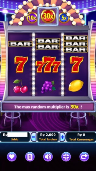 Tampilan Permainan - Classic Slot 777 Multi Win