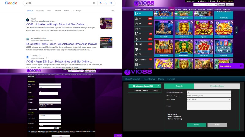 Gambar Tahapan Mengakses Permainan Classic Slot 777 Multi Win - VIO88