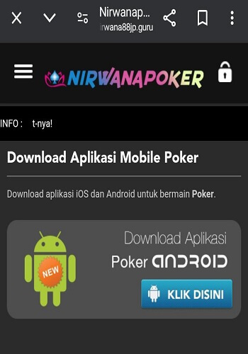 Download Aplikasi Mobile Poker