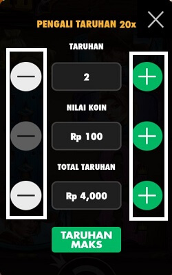 mengatur taruhan