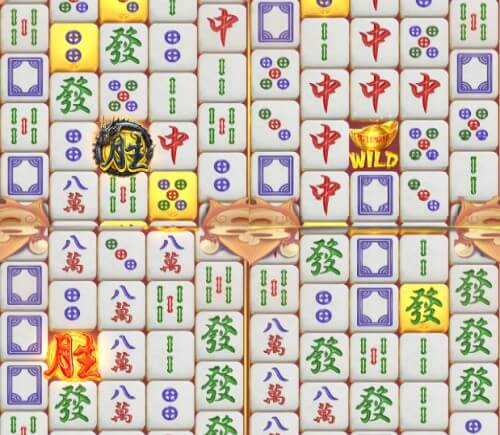 Simbol dalam Grid Reel Mahjong Wins 3 - Black Scatter