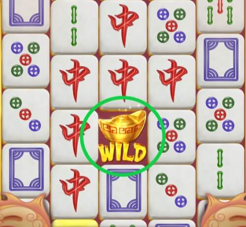Simbol Wild Mahjong Wins 3 - Black Scatter