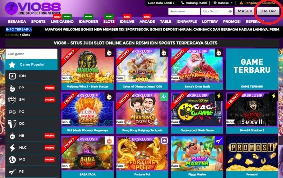 Situs Judi Slot Online Vio88
