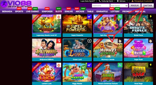 daftar situs vio88