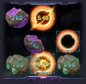 simbol pengganda asteroid