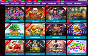 game slot shark bounty di vio88