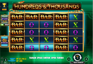 tampilan awal game slot