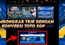 Di Balik Layar ‘Alat Konversi Toto SGP’: Rumus Sakti atau Sekadar Ilusi Digital?