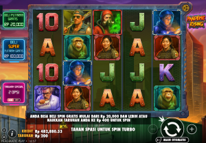 tampilan depan slot online pandemic rising